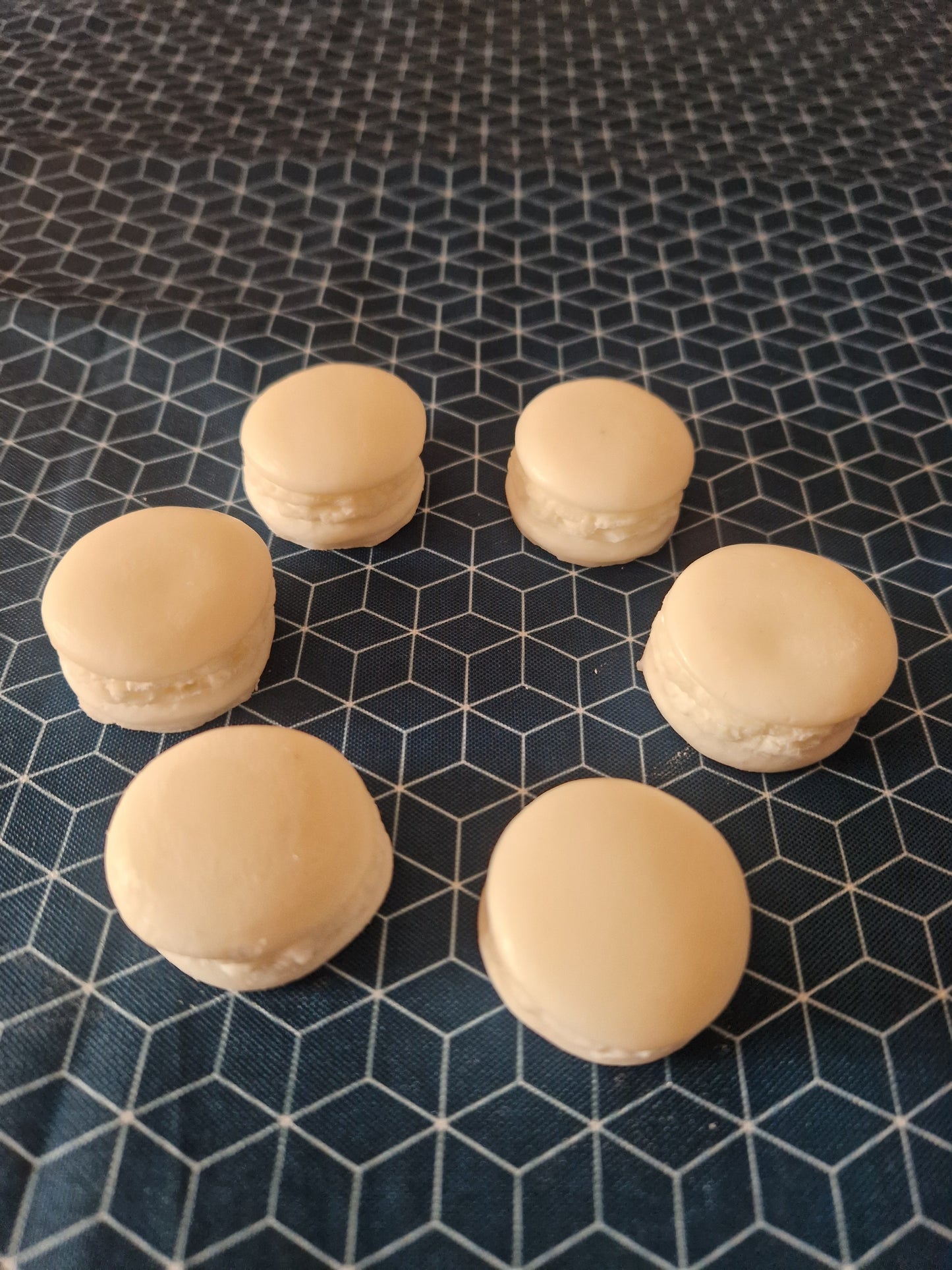 Fondant format macarons