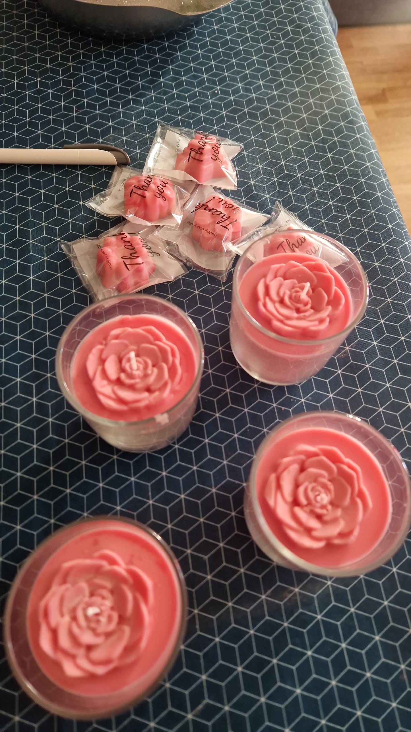 Bougie Florale - Fruits Rouges