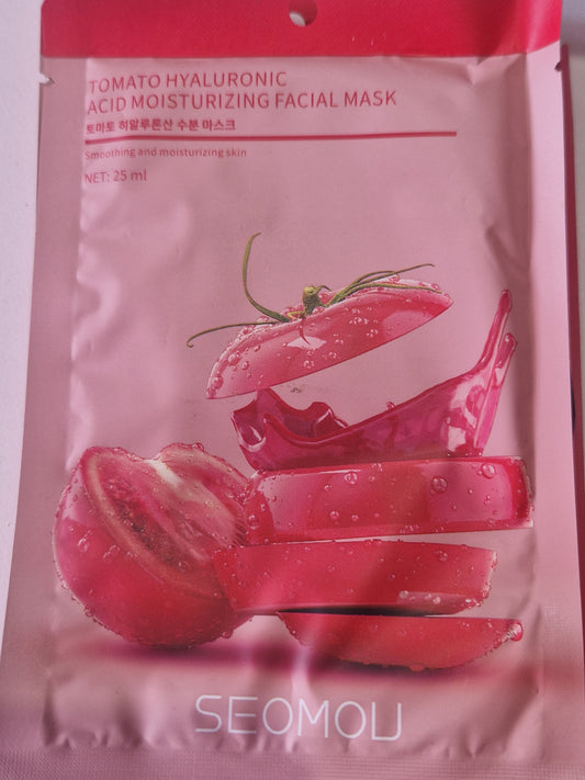 Masque visage acide hyaluronique hydratant
